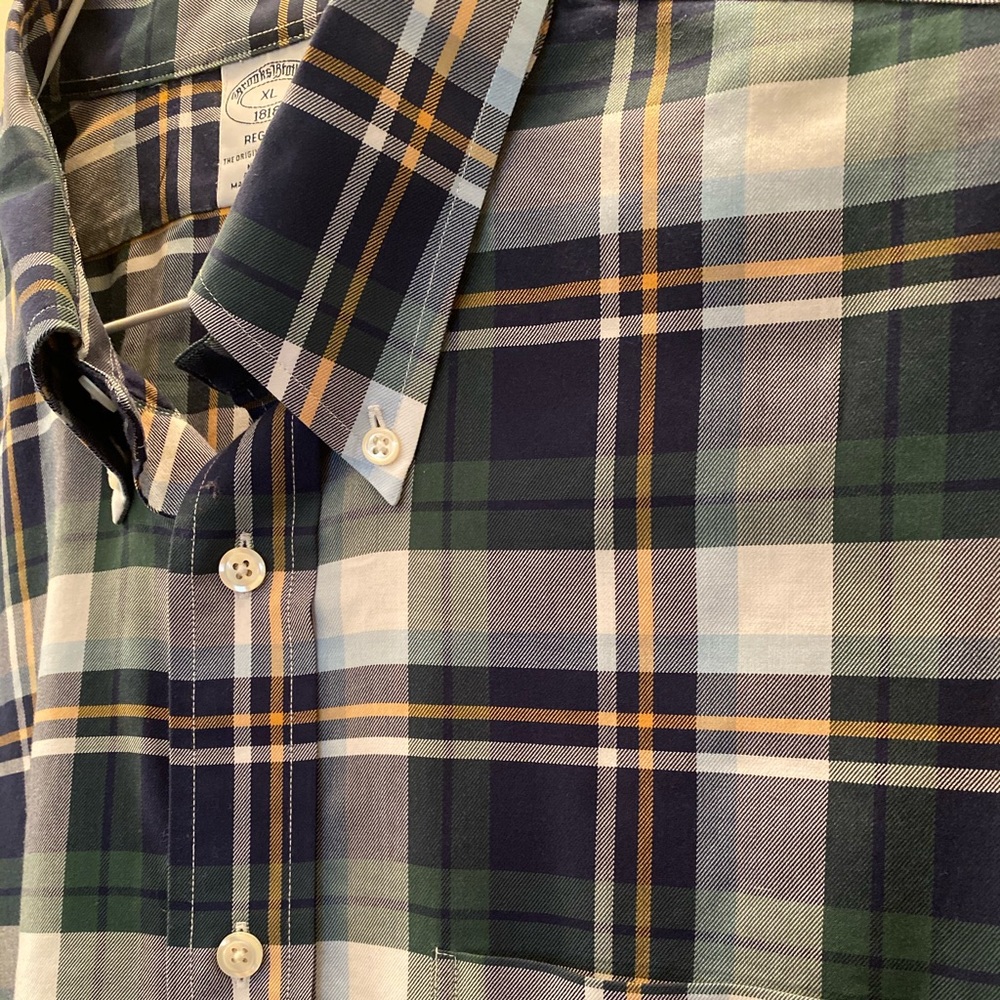 Brooks Brothers 1818 Regent Button-Down Oxford XL